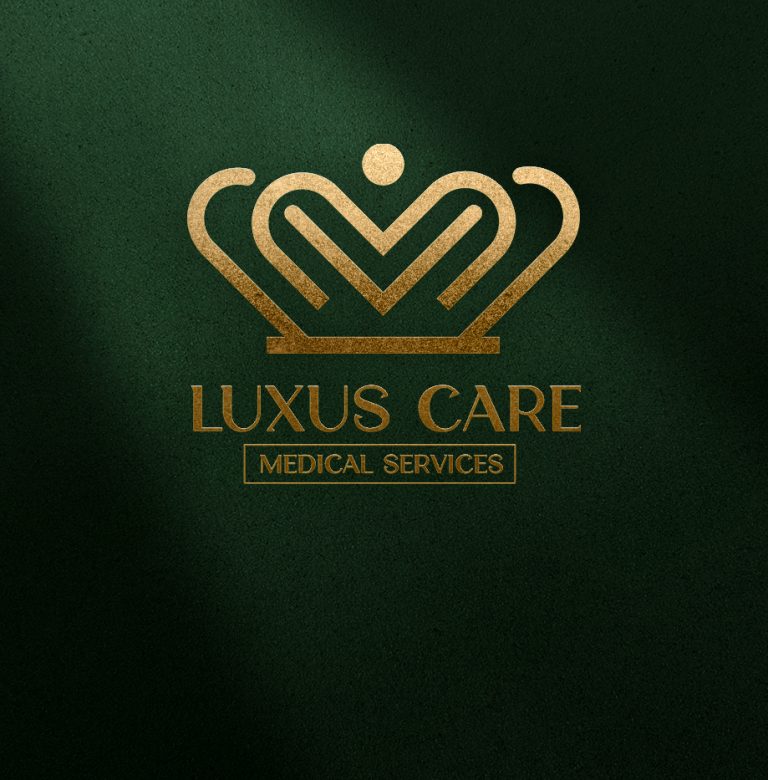 Luxury Embossed Logo Mockup on Black Paper Texture